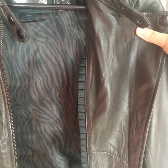Mackage Leather Jacket - Picture 4 of 6